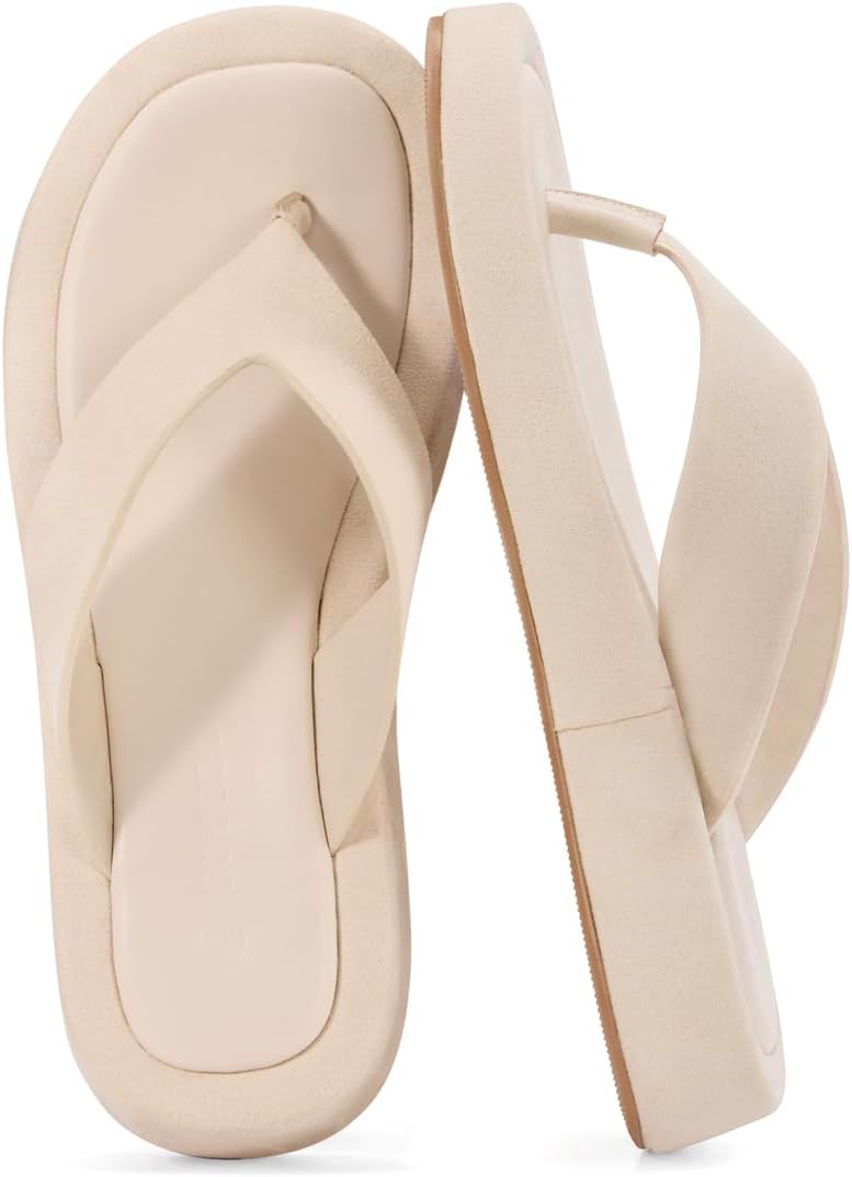Women's Slip-On Sandals, Comfortable Lightweight Flat Shoes For Daily Walking And Indoor/Outdoor Wear