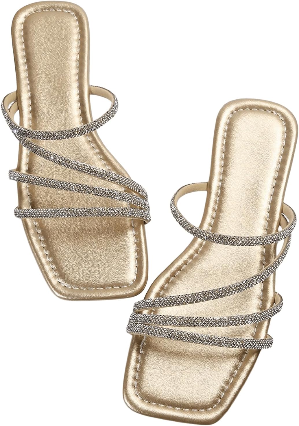 Women's Casual Flat Sandals—Elegant, Comfortable Slip-Ons With Textured Uppers For Everyday Wear